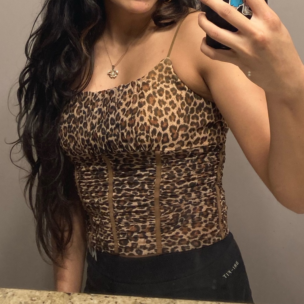 Princess Polly cheetah top